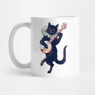 Banjo Cat Mug